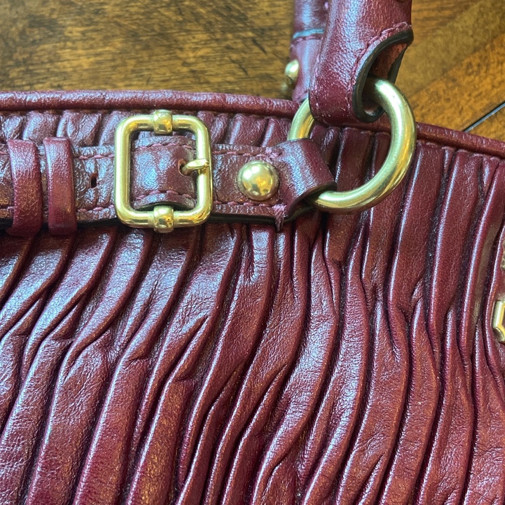 NWOT Coach Burgundy bag vintage - Picture 4 of 15